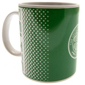 Celtic FC Crest Fade Design Mug / Green